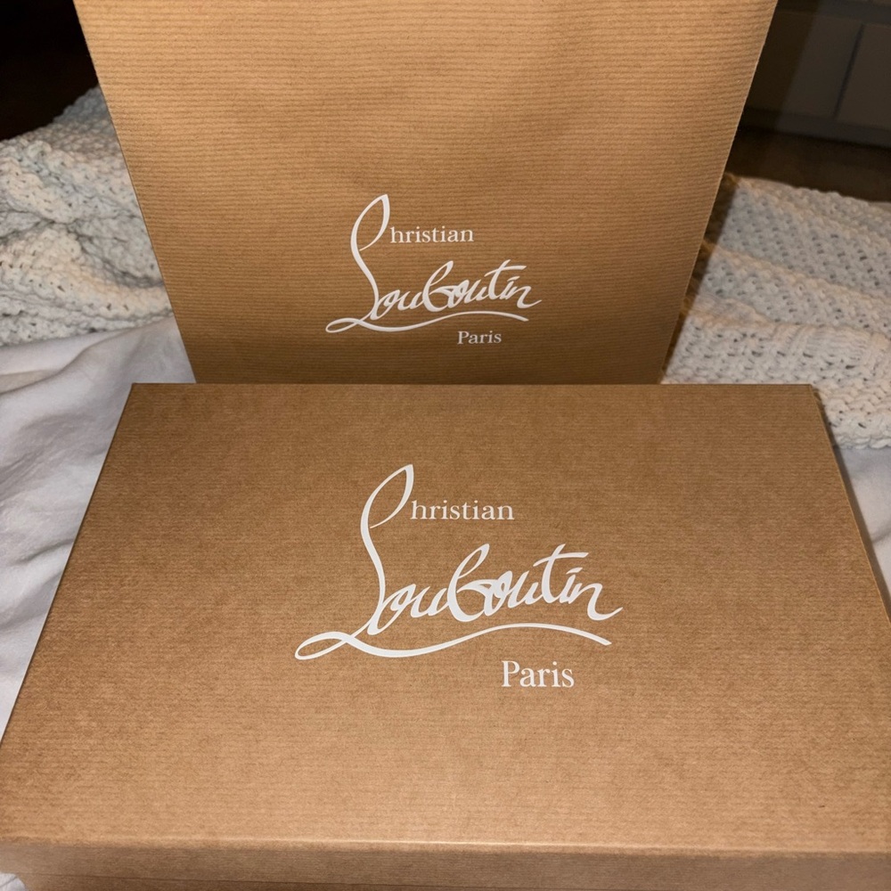 Christian Louboutin Paloma black clutch